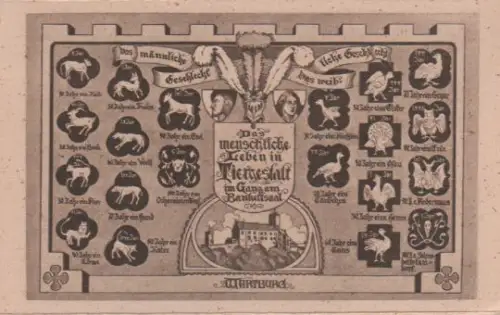 Eisenach - Wartburg - Leben in Tiergestalt - ca. 1935