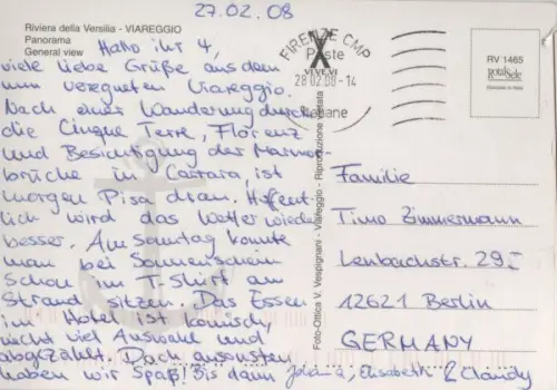 Italien - Viareggio - Italien - Strand