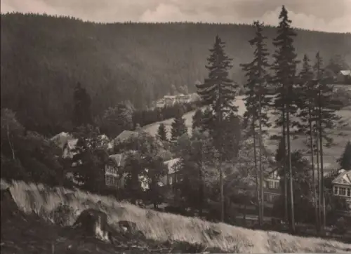 Finsterbergen - Blick ins Leinatal - 1970