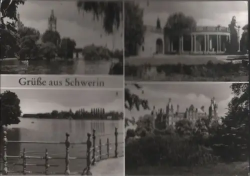 Schwerin - u.a. Am Schweriner See - ca. 1985