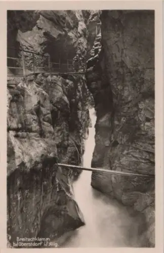 Breitachklamm - ca. 1955