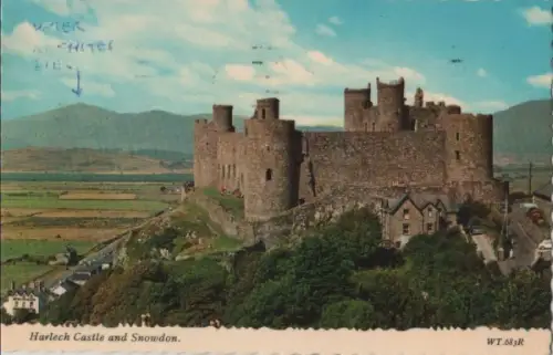 Großbritannien - Großbritannien - Snowdon - and Harlech Castle - 1983