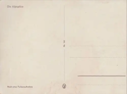 Alpspitze - Winterbild
