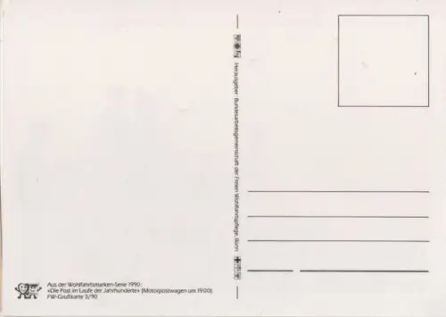 Motorpostwagen Postsäcke