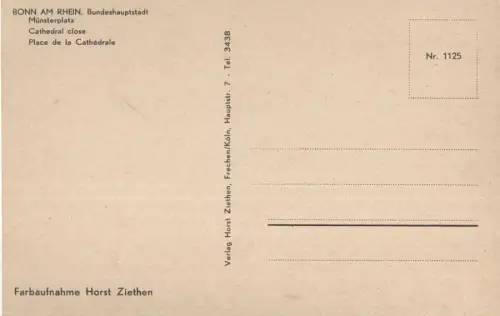 Bonn - Münsterplatz