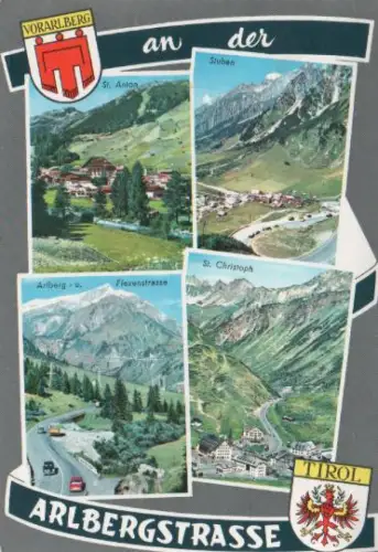 Österreich - Österreich - Arlbergstrasse - ca. 1965