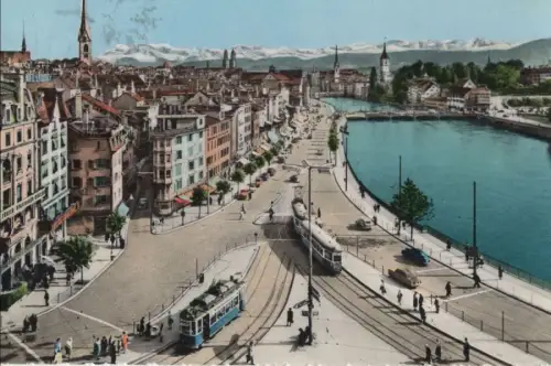 Schweiz - Zürich - Schweiz - Limmatquai