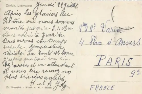 Schweiz - Zürich - Schweiz - Limmatquai