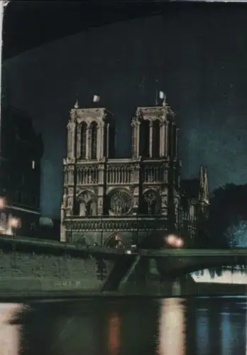 Frankreich - Frankreich - Paris - Notre-Dame la nuit - 1963
