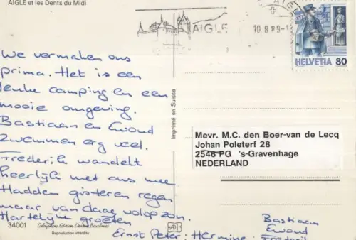 Schweiz - Aigle - Schweiz - Ansicht