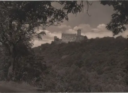 Eisenach - Wartburg, Blick auf Ostseite - 1960