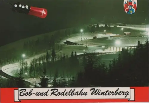 Winterberg - Bob- und Rodelbahn - ca. 1980
