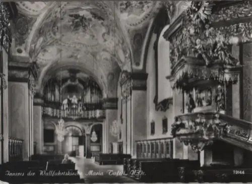 Österreich - Österreich - Maria Taferl - Inneres der Wallfahrtskirche - ca. 1955