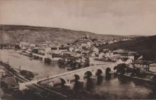 Bingen - mit der Drususbrücke - ca. 1935
