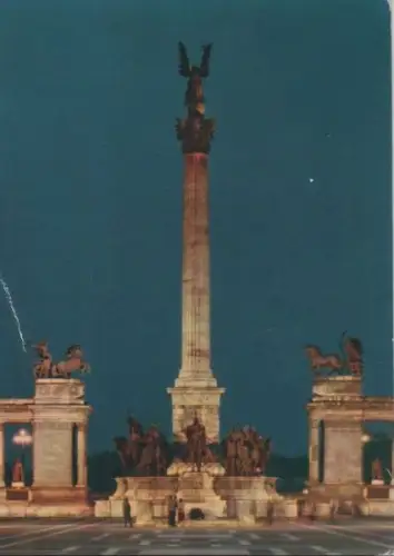 Ungarn - Ungarn - Budapest - Milleniumi emlekmü - ca. 1975