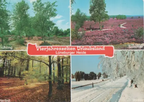 Lüneburger Heide - 4 Jahreszeiten - ca. 1980