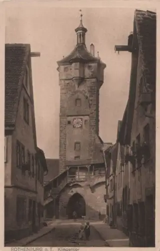 Rothenburg - Klingentor - ca. 1940