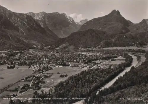 Bad Reichenhall - mit Loferer Steinbergen - 1956