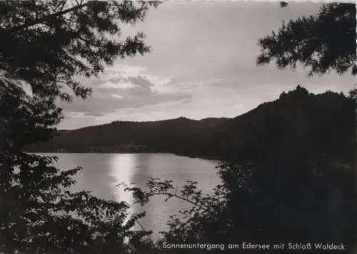 Edersee - Sonnenuntergang