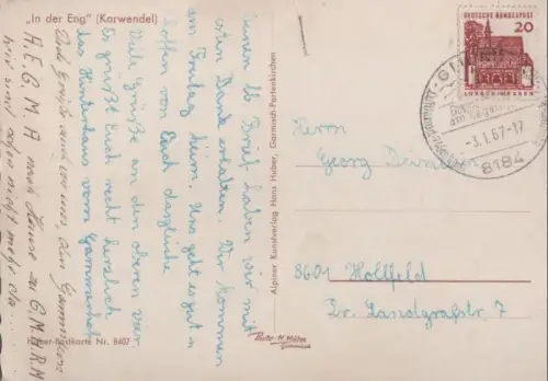 Karwendelgebirge - In der Eng