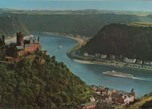 St. Goarshausen - Burg Katz und Loreley - 1991