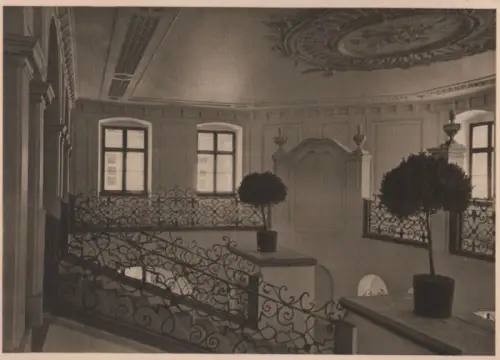 Sankt Blasien - Kolleg, Haupttreppenhaus - ca. 1950