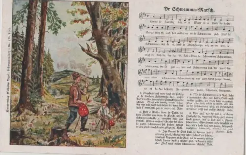 Liedkarte Dr Schwamma-Marsch
