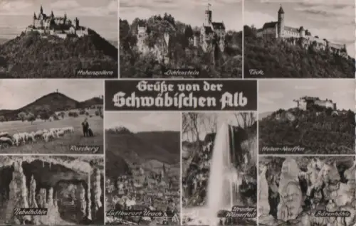 Schwäbische Alb - u.a. Urach - 1960