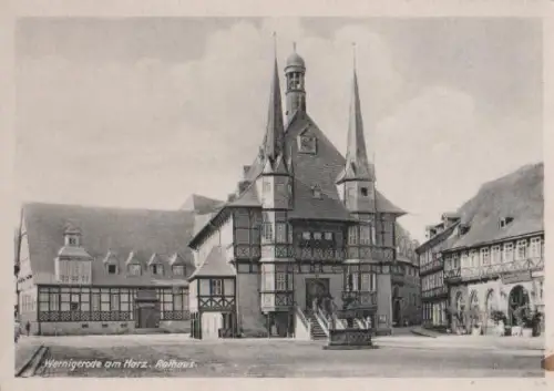 Wernigerode - Rathaus - ca. 1935