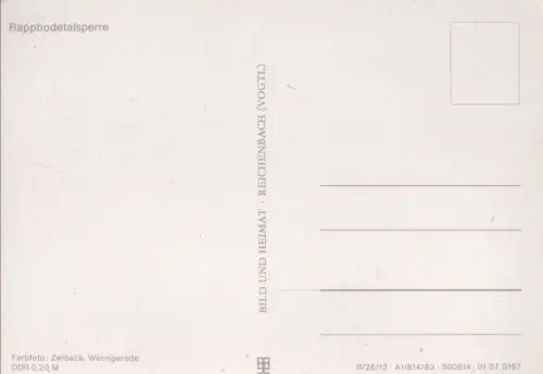 Rappbodetalsperre - Sperrmauer