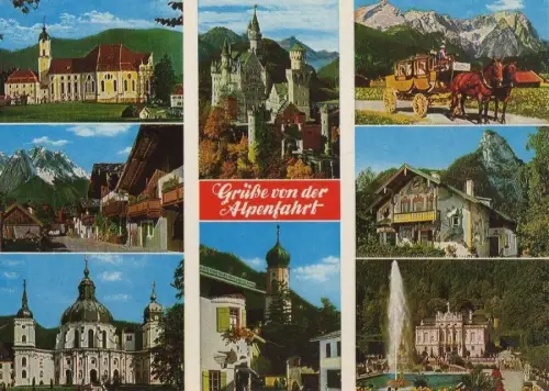 Alpen - Gruß von Alpenfahrt - ca. 1980