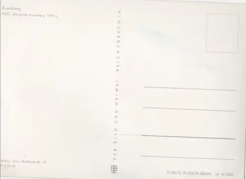 Auersberg - HOG Berghotel