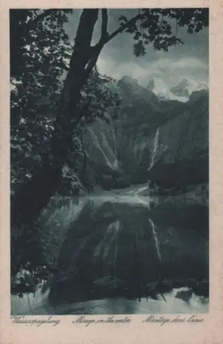 Wasserspiegelung - ca. 1955