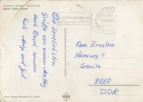 Schweiz - Basel - Schweiz - Kirche