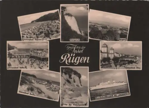 Rügen - u.a. Göhren - 1962