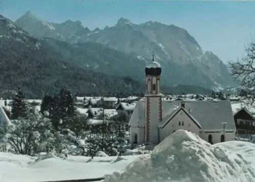 Wallgau - mit Karwendelgebirge - 1985