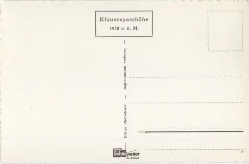 Schweiz - Klausenpass - Schweiz - Serpentinen