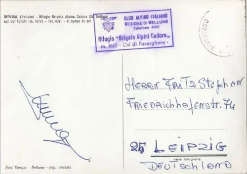 Italien - Belluno - Italien - Nevegal