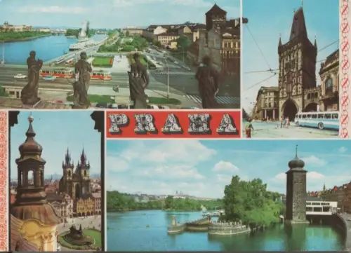 Tschechien - Tschechien - Prag - Praha - mit 4 Bildern - 1981