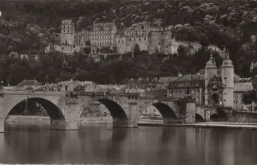 Heidelberg - Neckarpartie - 1955