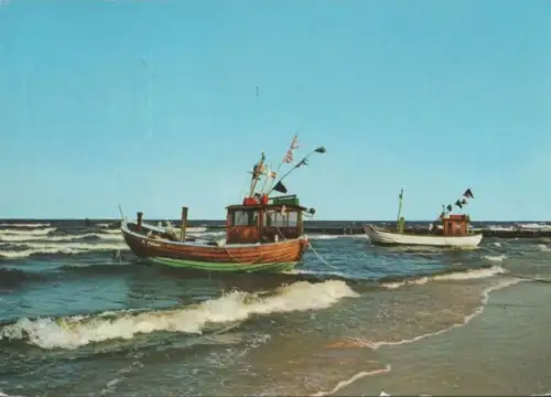 Ostsee - zwei Boote - 1981