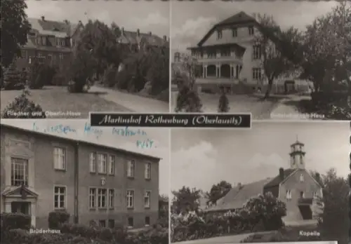 Rothenburg - u.a. Fliedner und Oberlin-Haus - 1966