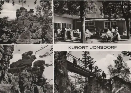 Jonsdorf - u.a. Gaststätte Nonnenfelsen - 1980