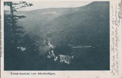 Oppenau - Allerheiligen - Total-Ansicht - ca. 1925