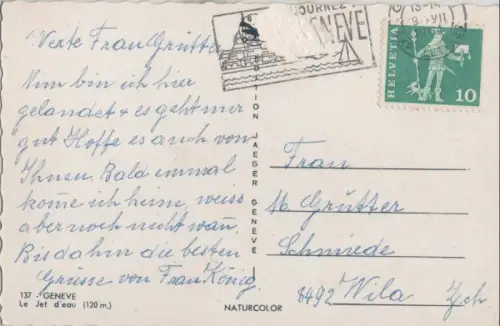 Schweiz - Genf / Genève - Schweiz - Le Jet