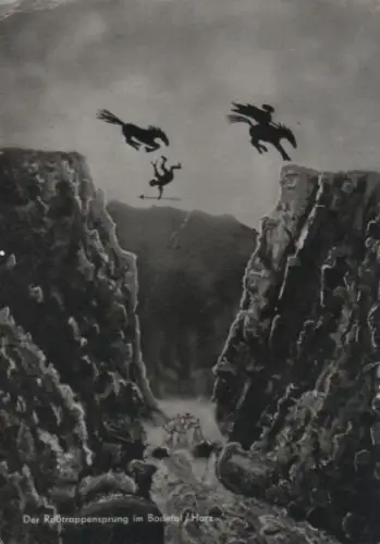 Bodetal - Roßtrappensprung - 1968