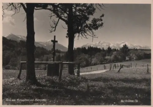 Bad Heilbrunn - Herzogstand und Heimgarten - ca. 1950