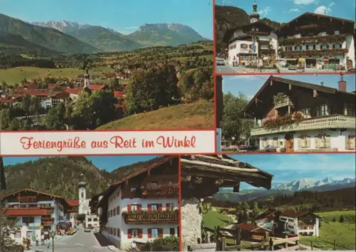 Reit im Winkl - u.a. Rathaus - 1986