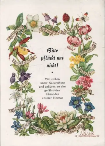 Bitte pflückt uns nicht Pflanzenschutz