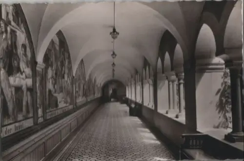 Konstanz - Insel-Hotel, Kreuzgang - ca. 1955